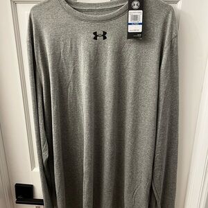 Under Armour Men's Grey Long Sleeve Shirt
